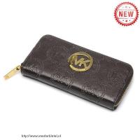 michael kors logo monogram signature groot koffie portefeuilles Handtas Online nv60e311